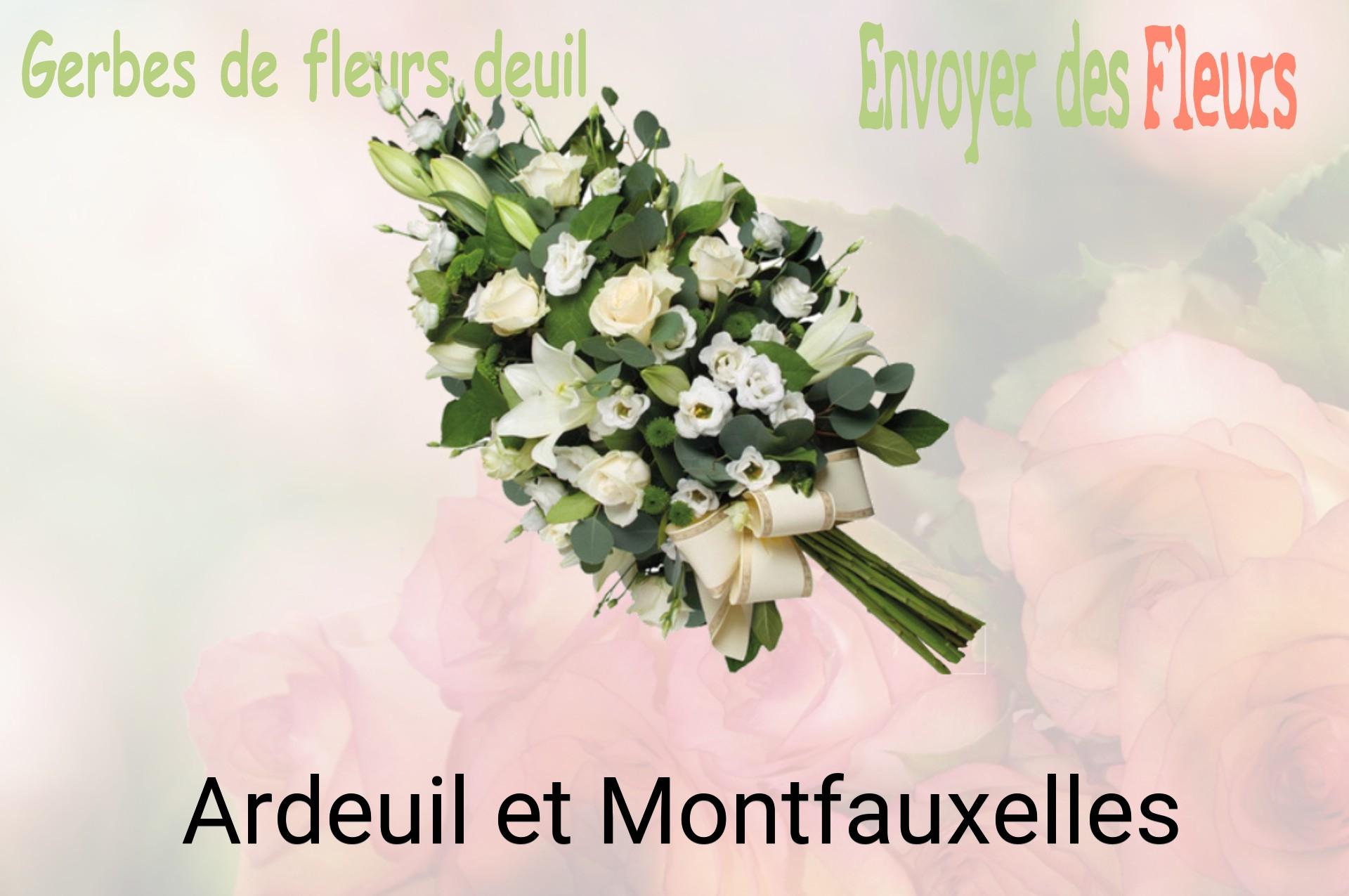 Gerbe de fleurs de deuil livrée à Ardeuil-et-Montfauxelles